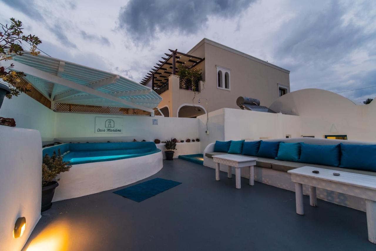 Casa Maritina private residence Fira  Esterno foto
