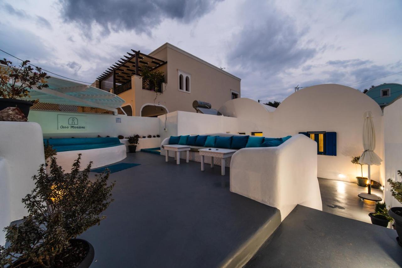 Casa Maritina private residence Fira  Esterno foto