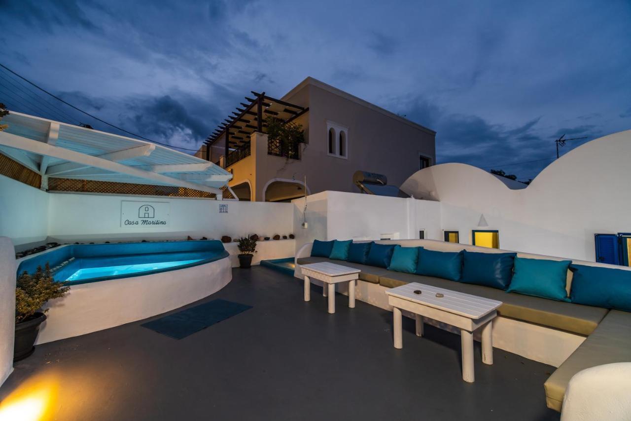 Casa Maritina private residence Fira  Esterno foto